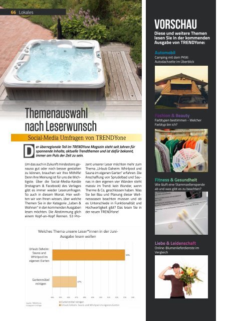  TRENDYone | Das Magazin – Augsburg – Mai 2021