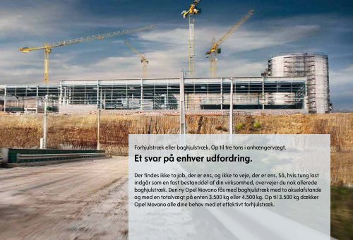 brochure for Opel Movano - Opel.dk