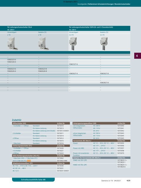 SIEMENS_Katalog_LV10-Niederspannungs-Energieverteilung-und-Elektroinstallationstechnik_04-2021_DE