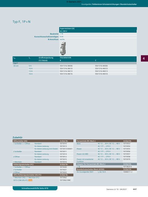 SIEMENS_Katalog_LV10-Niederspannungs-Energieverteilung-und-Elektroinstallationstechnik_04-2021_DE