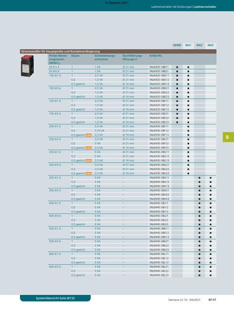 SIEMENS_Katalog_LV10-Niederspannungs-Energieverteilung-und-Elektroinstallationstechnik_04-2021_DE