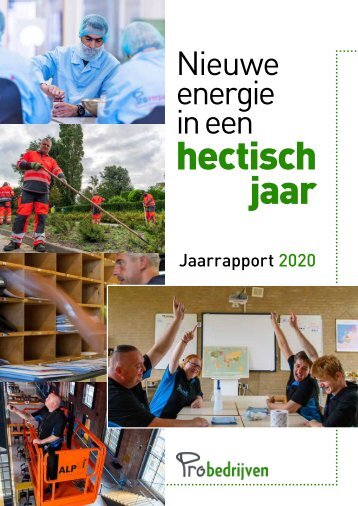 Probedrijven jaarrapport 2020