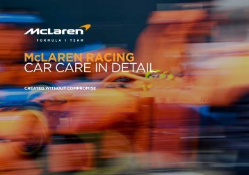 McLAREN A5 LANDSCAPE PRODUCT BROCHURE