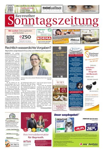 2021-04-25 Bayreuther Sonntagszeitung