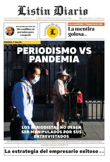 Listín Diario 25-04-2021