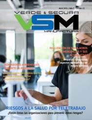  Edición 15. Abril 2021. Revista Verde & Segura Manufactura