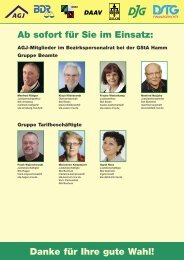 AGJ - Arbeitsgemeinschaft Justiz NRW