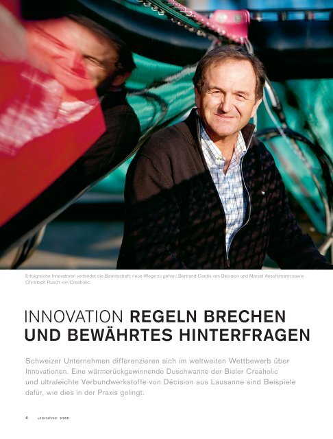INNOVATION - Credit Suisse - Unternehmer Magazin