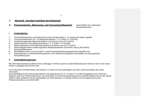 3. Abschnitt Sonstige Fre