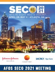 AFOS SECO 2021 Meeting