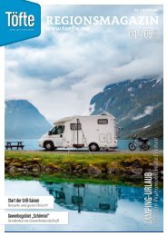 Töfte Regionsmagazin 04/2021 - Willkommen im Camping-Urlaub