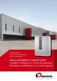 Chauffer et réfrigérer un centre de logistique - Alpha-InnoTec ...