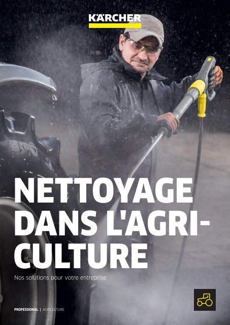 NETTOYAGE DANS L'AGRICULTURE