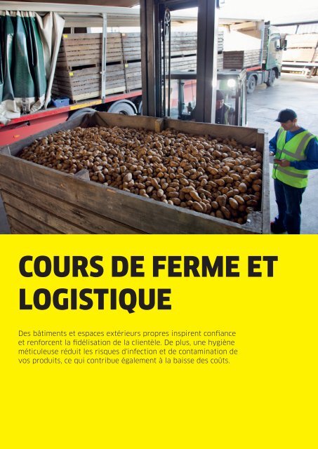 NETTOYAGE DANS L'AGRICULTURE