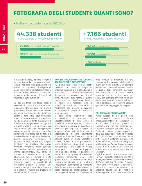 MAP - Magazine Alumni Politecnico di Milano #9 - PRIMAVERA 2021