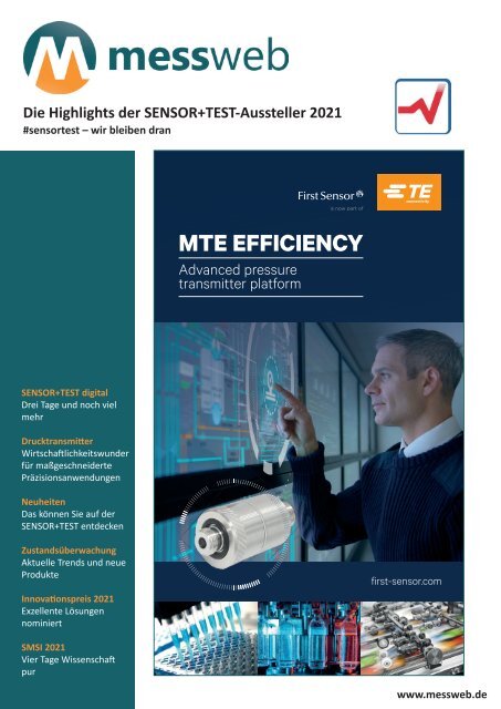 messweb E-Paper SENSOR+TEST 2021