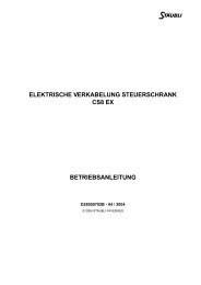 elektrische verkabelung steuerschrank cs8 ex ... - eule-robotics.de