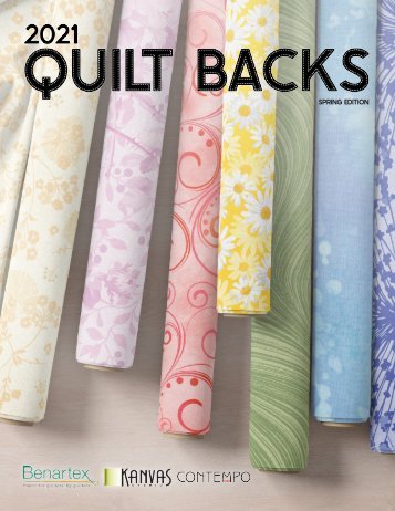 2021 Quilt Backs Catalog - Spring Edition