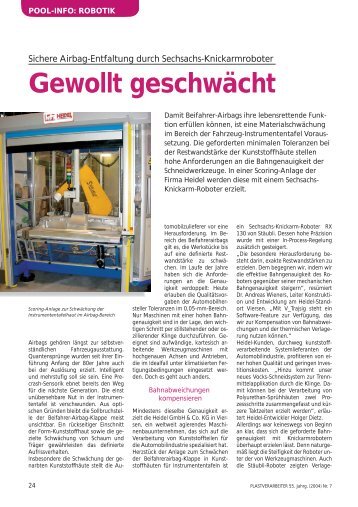 Gewollt geschwächt - Plastverarbeiter