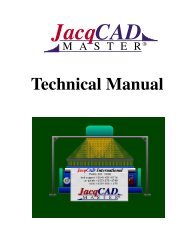 Technical Manual - JacqCAD International