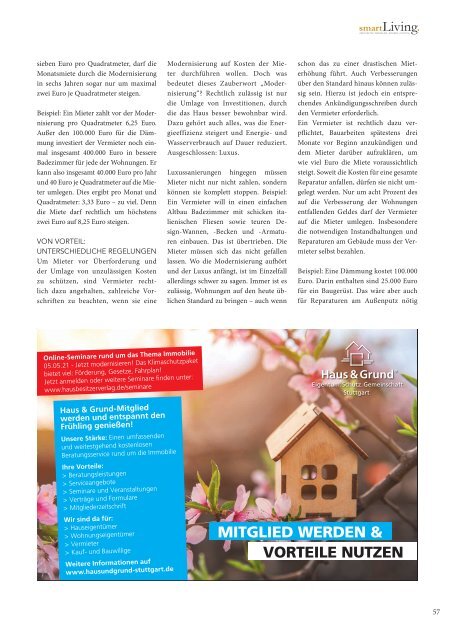 smartLiving Stuttgart Magazin | Ausgabe 03/2021