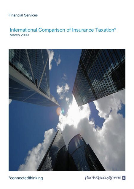 International Comparison of Insurance Taxation - PwC Belgium