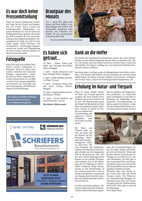 Stadtjournal Mai 2021 online 