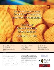 Snack Food Processing and Product Formulation - Smart Short ...