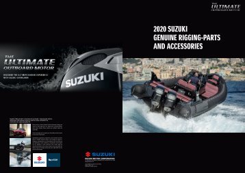 2020 SUZUKI MARIN GENUINE RIGGING-PARTS AND ACCESSORIES