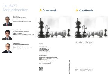 Sonderprüfungen bei Betrugsfällen - Crowe Horwath International