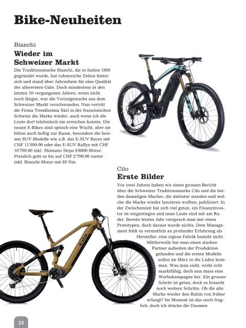 Sportguide Bike 1/2020, vollständige Ausgabe