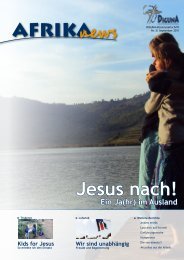 Jesus nach! AFRIKAnews - Diguna