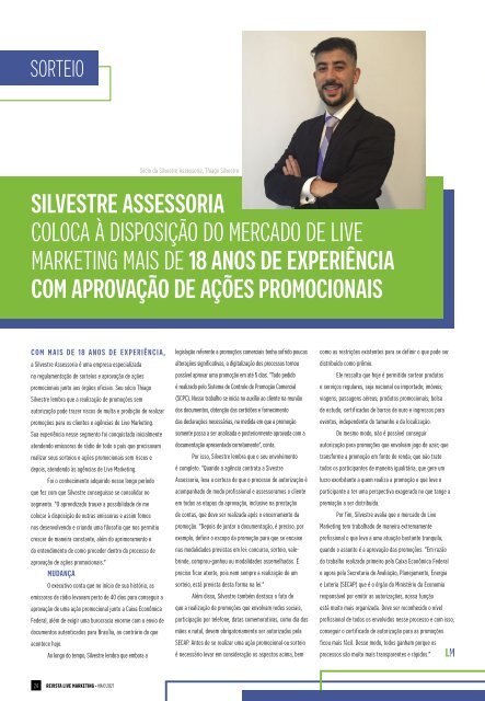 Revista Live Marketing Edição 38 - 2021