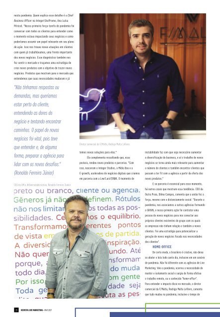 Revista Live Marketing Edição 38 - 2021