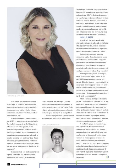 Revista Live Marketing Edição 38 - 2021
