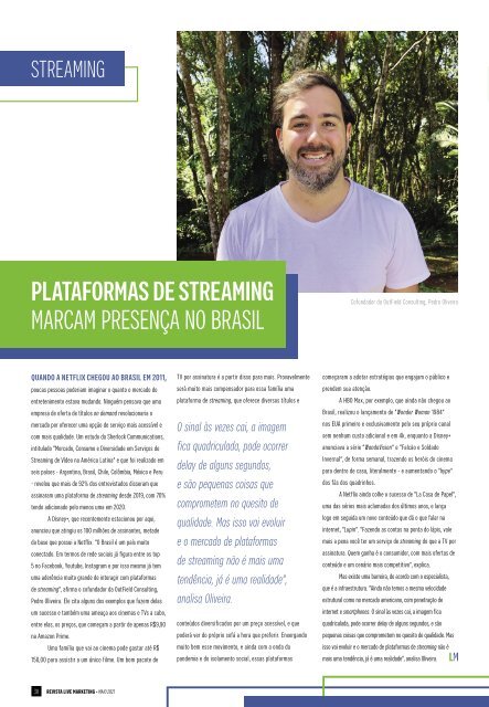 Revista Live Marketing Edição 38 - 2021