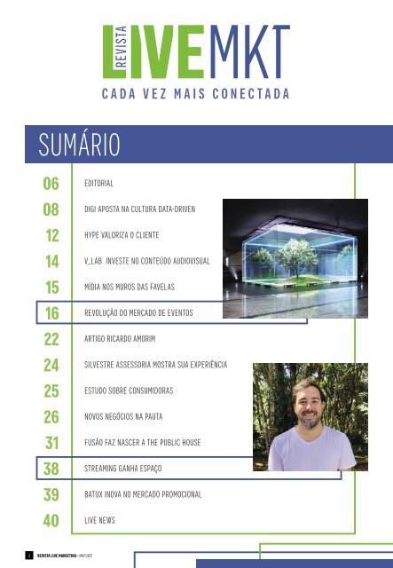 Revista Live Marketing Edição 38 - 2021