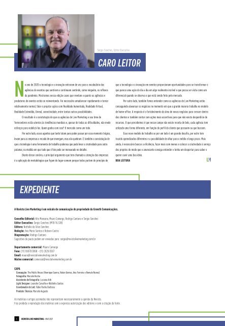 Revista Live Marketing Edição 38 - 2021