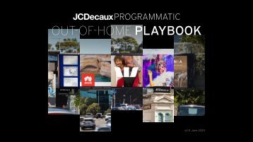 JCDecaux Programmatic Playbook