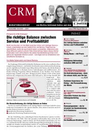 Die richtige Balance zwischen Service und ... - InterSalesPro