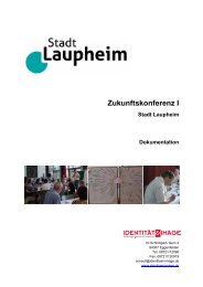 Zukunftskonferenz I - Laupheim