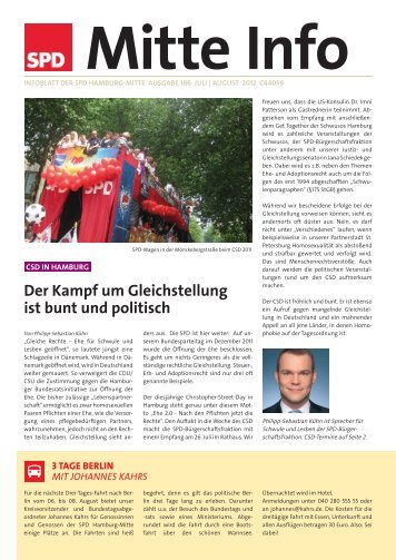 MitteInfo Juli.indd - SPD Hamburg-Mitte