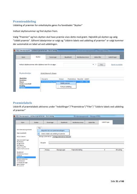 DDS STÆVNEPROGRAM V3.0