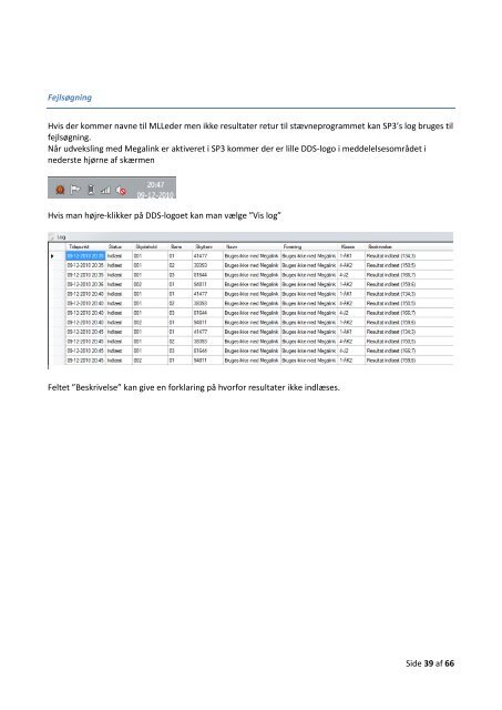 DDS STÆVNEPROGRAM V3.0