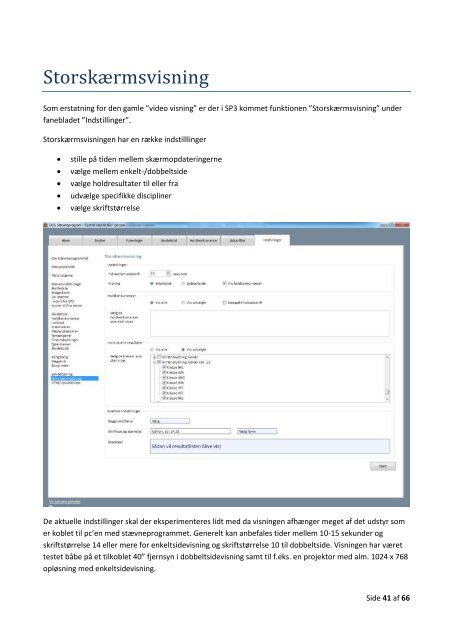 DDS STÆVNEPROGRAM V3.0