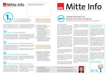 MitteInfo Mai.indd - SPD Hamburg-Mitte