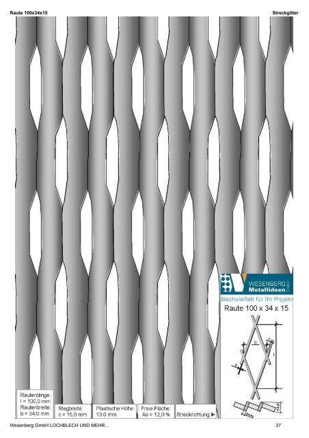 Streck-Raute-Gesamtkatalog