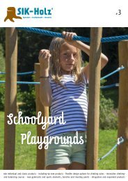 SIK-Holz Schoolyard playgrounds