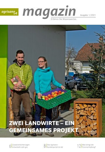 Agrisano Kundenmagazin 1/2021