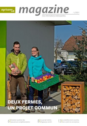 Magazine des clients Agrisano 1/2021